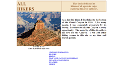 Desktop Screenshot of allhikers.com